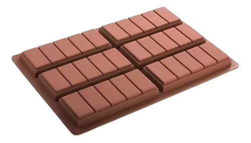 Moldes De Chocolate Moldes Barra De Chocolate Silicona 6 Bar