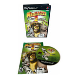 Madagascar 2 Escape África Jogo Original Ps2 Completo Usado