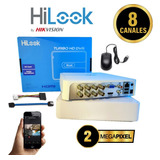 Dvr Hikvision By Hilook 8 Canales 1080 Y 720 Full Hd 2 Mp