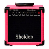 Amplificador Sheldon Gt1200 Para Guitarra De 15w Cor Rosa