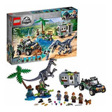 Juguete Lego Jurassic World Baryonyx Face-off 434 Piezas 7+