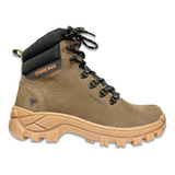 Bota Trekking Stork Man - Semi Impermeable Cuero 39 Al 45