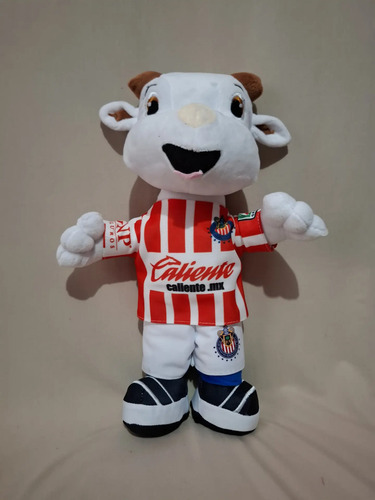 Peluche Fútbol Mexicano Diseño Completamente Bordado En Tela