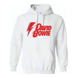 Sudadera Gorro David Bowie Logo Rayo 1 Hombre Mujer