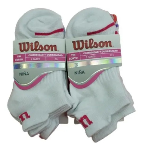 Wilson Tin Niña 6 Pares | MercadoLibre