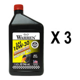 Aceite Motor Warren 10w30 Api Sn+ Semi-sintetico, 2.838 Lt