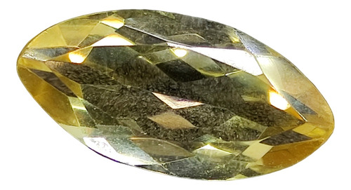 Cuarzo Citrino Cristalino Corte Gema Marquesa 16x8mm 3.90ct.