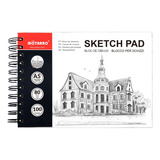 Sketchbook Cuaderno Block De Boceto Dibujo 80hojas A5 100g