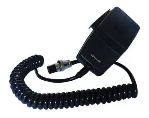 Microfone Ptt Rádio Px Voyager 4 Pinos Impedância 500 Ohms