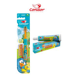 Escova+gel Dental Galinha Pintadinha Baby Extra Macia-condor