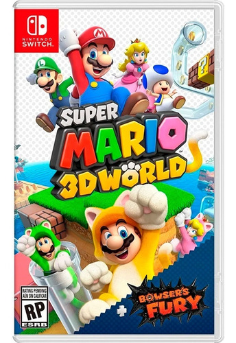 Nintendo Switch Super Mario 3d World + Bowser's Fury Sellado