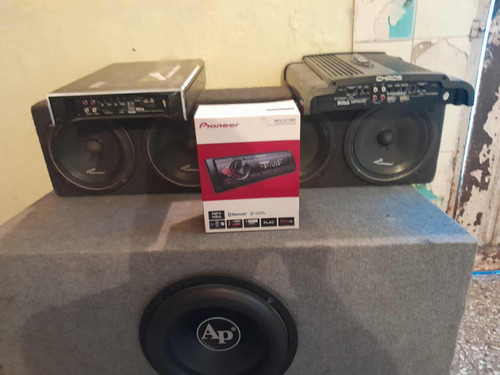 Equipo De Audio Par Auto Completo