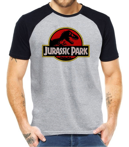 Camiseta Camisa Jurassic Park Dinossauros Filme Anime