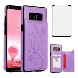 Funda Para Samsung Galaxy Note 8 Asuwish Con Billetera