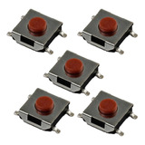 5x Pulsador Tact Switch Control Remoto Porton 6x6x3.1 Zuk