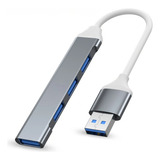 Hub Usb 3.0 4 Portas 5 Gbps Alta Velocidade Notebook