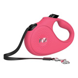 Correa Retractil Para Perro Correa De 5 M Mediana Fancy Pets Color Rosa