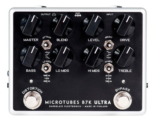 Pedal Darkglass Microtubes B7k Ultra Aux In V2 Bass Preamp