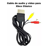 6x Cable Av De Audio Y Video Rca Para Consola Xbox Clasico