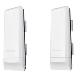 2 Antenas Rádio Intelbras Wom 5a Mimo 16dbi 2x2 5ghz 300mpb