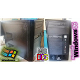 Computadora Pc Con Windows 95 Ms Dos Tarjeta Hp Compaq  