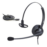 Mkj Auriculares De Oficina Con Cable Para Teléfonos Cisco Au