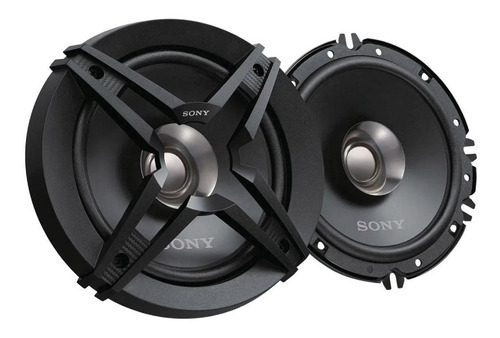 Par Bocinas 6.5 Pulgadas Doble Sony Cono 3 Vías Para Puerta Color Negro