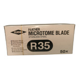 Cuchillas Feather Para Microtomo R35 Perfil Bajo  Caja C/50