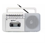 Radio Cassette Bluetooth Am/fm Mp3 Sd Usb Recargable Y Pilas