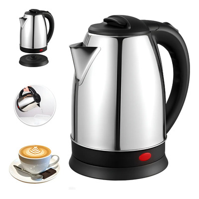 Tetera Cafetera Eléctrica Inoxidable 1.8 Litros | MercadoLibre