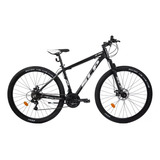 Mountain Bike Slp 10 Pro  2023 R29 S 21v Frenos De Disco Mecánico Cambios Slp Y Shimano Tourney Tz31 Color Negro/gris/blanco Con Pie De Apoyo  