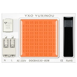 Yxo Led Cob Dob Ceramica 80w Grow Full Spectrum Cultivo 220v