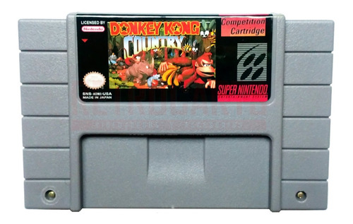 Donkey Kong Country 1 Edición Competición Super Nintendo