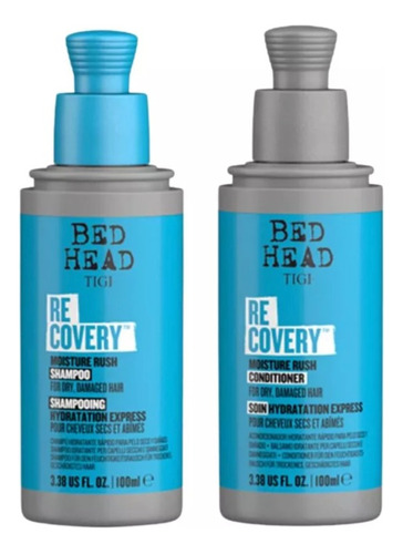 Kit Viaje Tigi Recovery Shampoo + Acondicionador 100ml