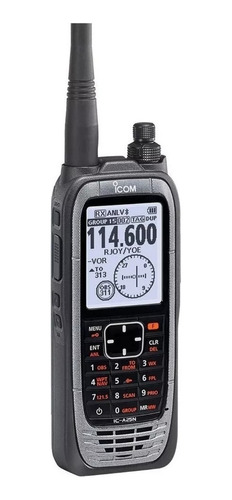 Radio Icom Air Ic-a25n En Color Negro