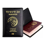Porta Pasaporte Wakanda - Pantera Negra