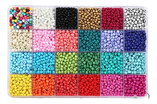 Bracelet Kit, Bracelets Kit For Girls,4mm 24 Color 7500pcs 