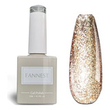 Esmalte De Uas Gannest Glitter Gel  Silver Sparkle Gel Gel O