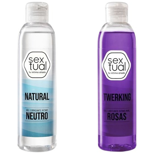 Combo Gel Lubricante Intimo Neutro Gel Lubricante Anal Rosas