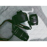 Câmera T6 Canon + 2 Lentes | Tripé | Bolsa | Usada