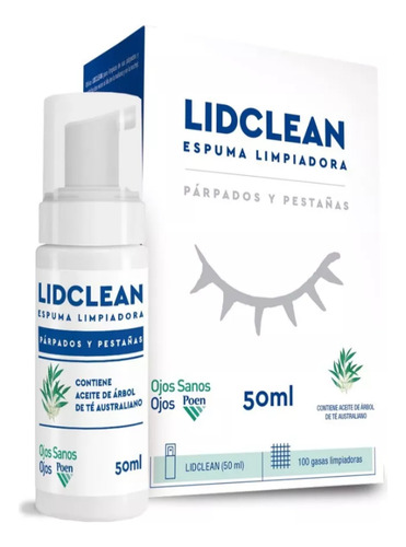 Arlyt Lidclean Espuma Limpiadora Parpados Y Pestañas 50 Mi