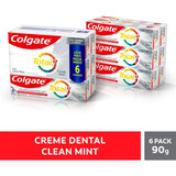 Creme Dental Total 12 Clean Mint 6 Unidades De 90g Colgate