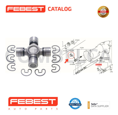 Cruceta Nissan Titan 30x109 Mm 2003-2007 Foto 2