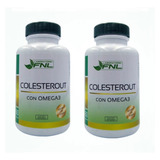 Colesterout Con Omega3 2x60 Cápsulas Ajo Lecitina Alfalfa