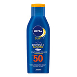 Protetor Solar Sun Protect & Hidrata Fps50 Nivea 200ml