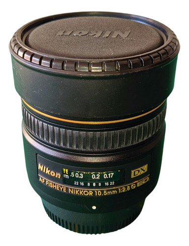 Lente Objetiva Nikon Af Dx Fisheye - Nikkor 10.5mm F/2.8g Ed