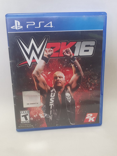 Wwe 2k 16 Playstation 4 Físico Edición Usa Caratula Inglés 