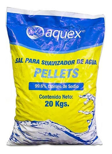 2 Sacos De Sal En Pellets Para Suavizador Bulto 20kg 