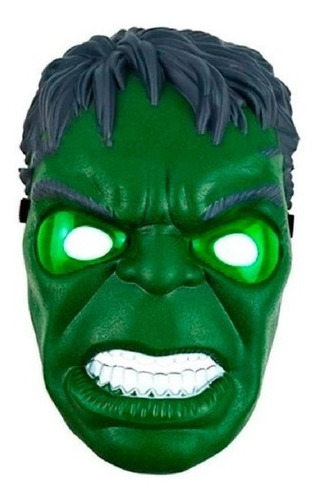 Mascara Increible Hulk Super Heroes Con Luz