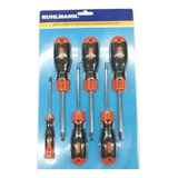 Set Kit Juego 6 Destornilladores Torx T10 A T30 Hueco 6